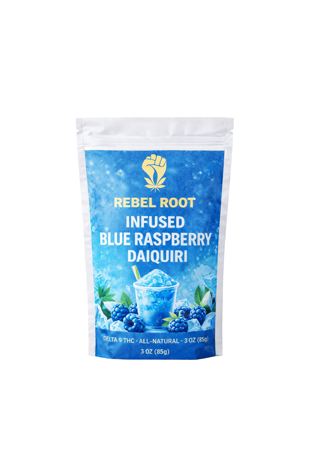 Rebel Root™ Delta 9 Infused Blue Raspberry Daiquiri