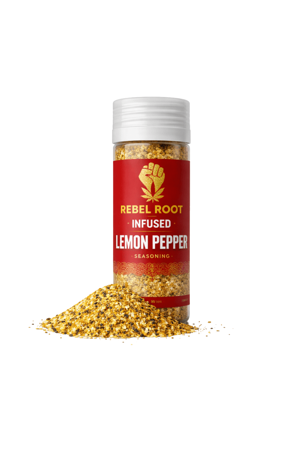 Rebel Root™ Delta 8 Infused Lemon Pepper Seasoning