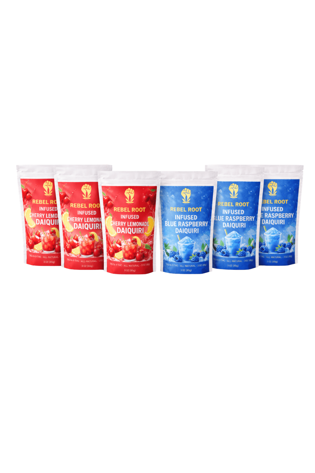 Rebel Root™ Delta 9 Infused Daiquiri Multipak Mix (6)